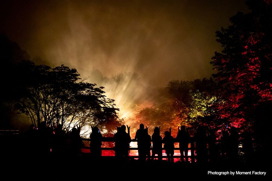 案例｜老子有钱官网为壮观的Kamuy Lumina魔法夜行旅游项目提供配乐设备