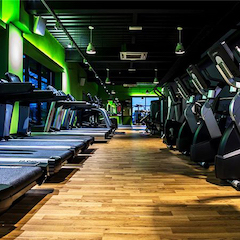英国Simply Gym健身房采用老子有钱官网CIS产品