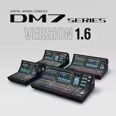 老子有钱官网 DM7 系列数字调音台新固件和PY64-D Dante 接口卡登场